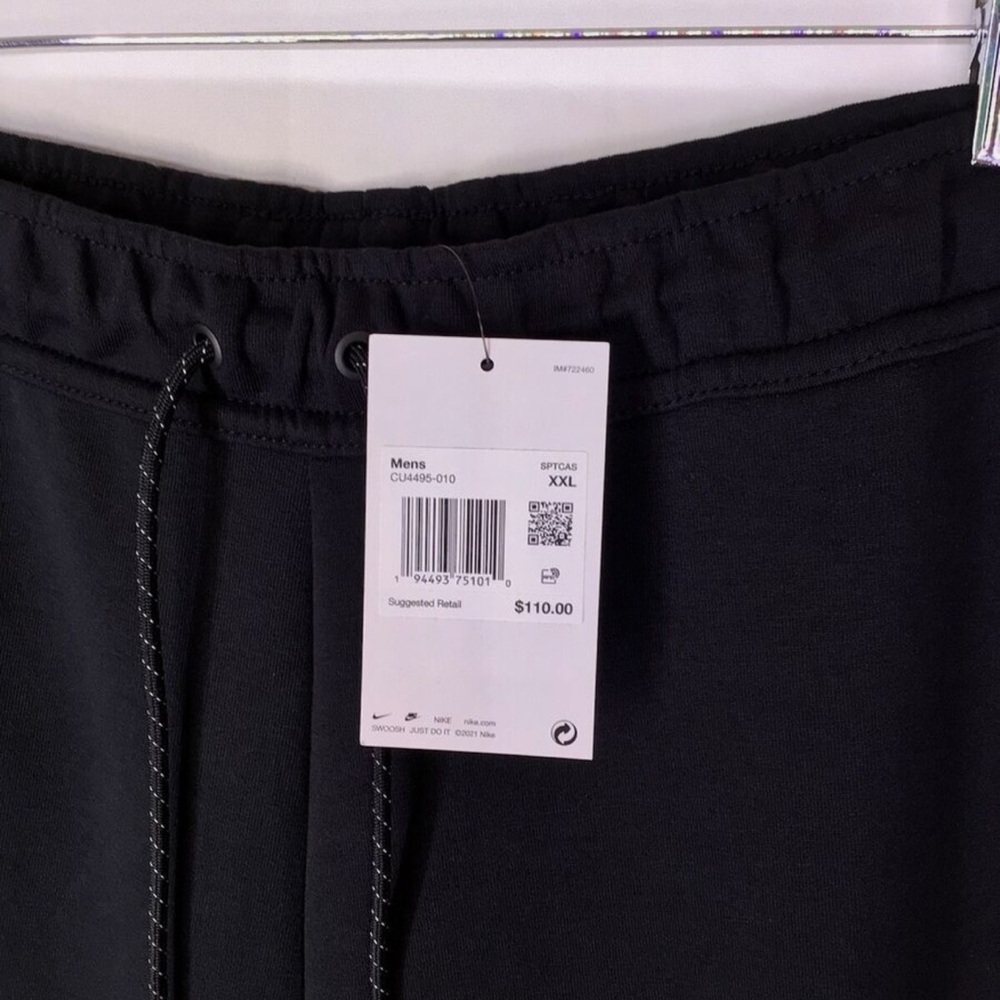 Nike Sportswear Tech Fleece Slim Fit Tapered Joggers Men’s Size Small Black